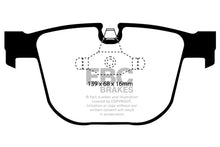 Load image into Gallery viewer, EBC 10-14 BMW X5 4.4 Twin Turbo (50) Greenstuff Rear Brake Pads