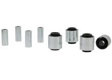 Load image into Gallery viewer, Whiteline Plus 5/95-03 Infiniti QX4 / 8/86-8/95 Pathfinder Rear Trailing Arm - Upper &amp; Lwr Bushing