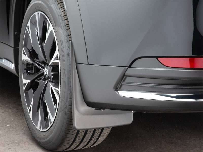 WeatherTech 24-26 Mazda CX-90 Rear Mudflaps - Black