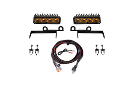 Diode Dynamics 2013-2018 Ram 1500 Ram SportExpress SS6 Sport LED Kit Yellow Driving 3000K