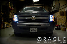 Load image into Gallery viewer, Oracle 07-13 Chevrolet Silverado LED Round Style Headlight Halo Kit - Blue