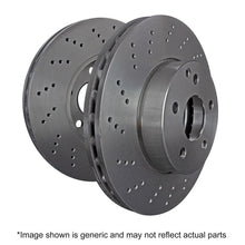 Load image into Gallery viewer, EBC 16-19 Mercedes-Benz GLE350 (W166) 3.5L Sport Package RK Premium Cross-Drilled Front Rotors