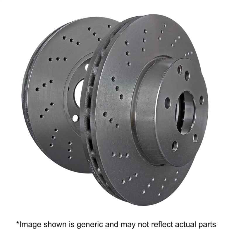 EBC 15-21 Mercedes-Benz C300 (W205) 2.0T RK Premium Cross-Drilled Front Rotors