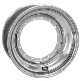 Weld Sprint Direct Mount 15x7 / 5x9.75 BP / 3in. BS Polished Assembly - No Beadlock