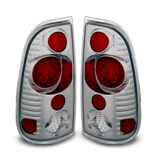 Load image into Gallery viewer, Raxiom 97-03 Ford F-150 Styleside Axial Series Version 2 Tail Lights- Chrome - Red/Clear Lens