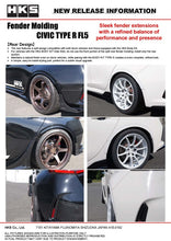 Load image into Gallery viewer, HKS Fender Molding FL5