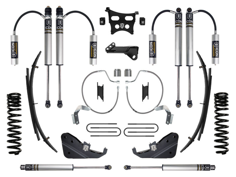 ICON 2023 Ford F250/F350 (Dsl) 4.5in Stage 2 Suspension System w/ Expansion Packs