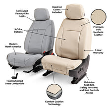 Load image into Gallery viewer, Covercraft 24-26 Toyota Grand Highlander Leatherette PrecisionFit Custom Second Row Seat Covers