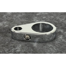 Load image into Gallery viewer, Bikers Choice 1 1/8 Inch Chrome Plain Clutch Cable Clamp