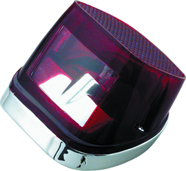 Bikers Choice 73-98 Big Twin And Sportster Replacement Taillight Red Replaces H-D 68008-73B