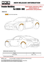 Load image into Gallery viewer, HKS 2022+ Toyota GR86 / Subaru BRZ Fender Molding Kit