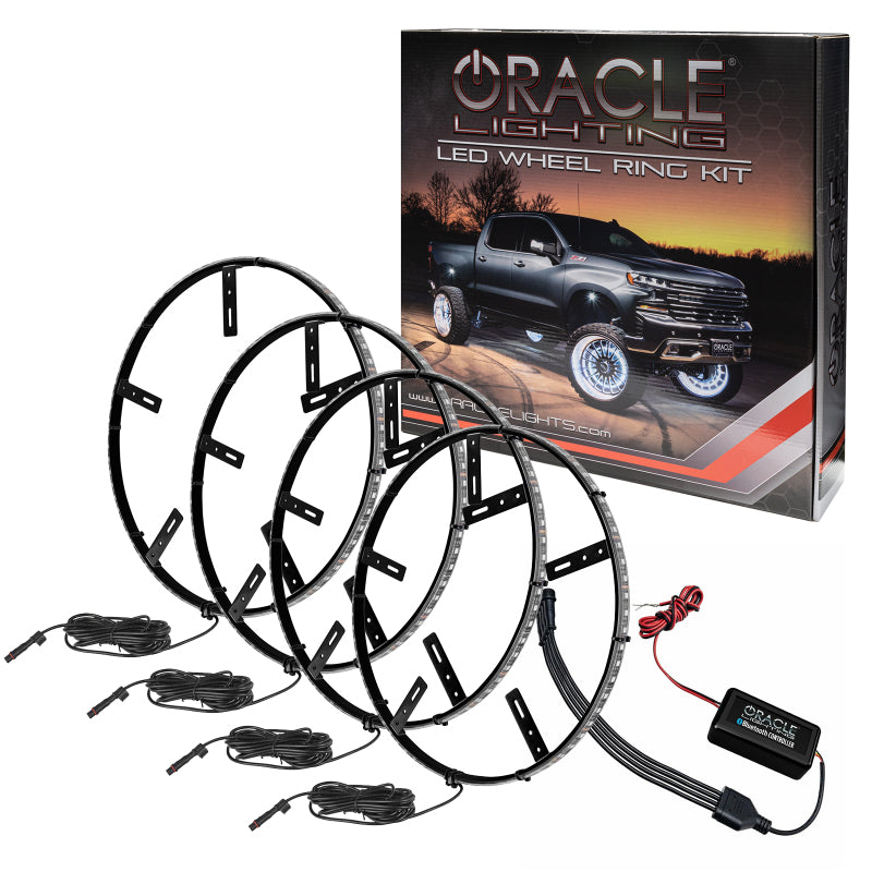Oracle LED Illuminated Wheel Rings - ColorSHIFT Dynamic - ColorSHIFT - Dynamic NO RETURNS