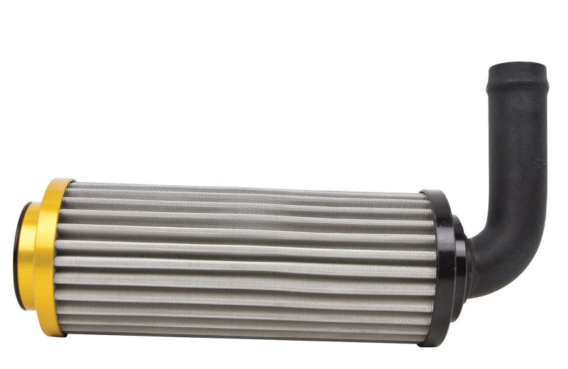 Peterson Fluid Systems Filter -12AN In Tank 90 Degree 60 Micron