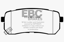 Load image into Gallery viewer, EBC 15+ Kia Sedona 3.3 Yellowstuff Rear Brake Pads