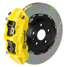 Load image into Gallery viewer, Brembo 09-13 X5M Front GT BBK 6 Piston Cast 405x34 2pc Rotor Slotted Type1 - Yellow