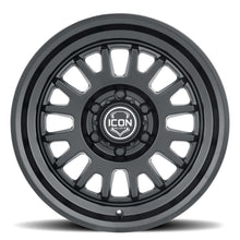 Load image into Gallery viewer, ICON Anza 17x8.5 5x150 25mm Offset 5.75in BS - Satin Black Wheel