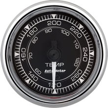 Load image into Gallery viewer, AutoMeter Chrono 2-1/16in 120-280 Degree Temperature Digital Stepper Motor Gauge - Chrome