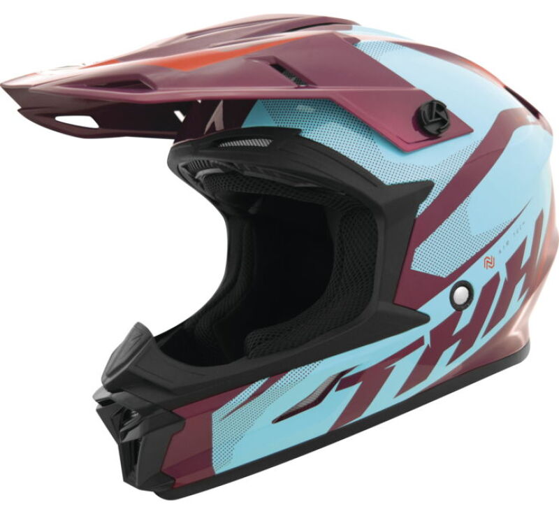 THH Helmets T710XR Airtech Burgundy/Blue - XL