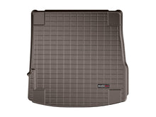 Load image into Gallery viewer, WeatherTech 2018+ Alfa Stelvio Cargo Liners - Cocoa (w/ Subwoofer)