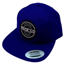 Load image into Gallery viewer, Sparco Cap S-Patch Snapback Blue
