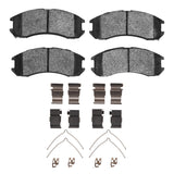R1 88-92 Ford Probe Front Optimum OE Pads & Hardware Kit
