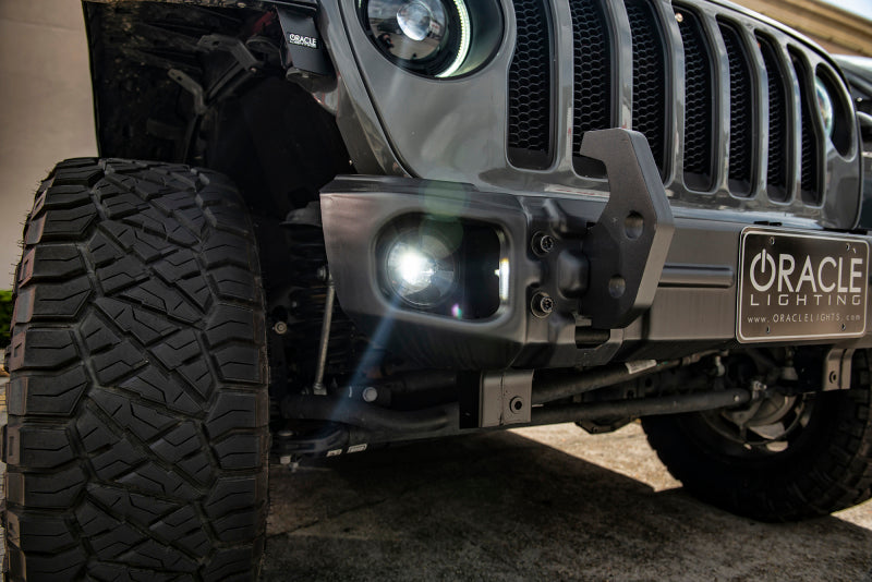 Oracle Jeep Wrangler JK/JL/JT High Performance W LED Fog Lights - ColorSHIFT - Dynamic NO RETURNS