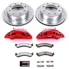 Load image into Gallery viewer, Power Stop 00-02 Dodge Ram 3500 Front Z36 Truck &amp; Tow Kit w/Cals