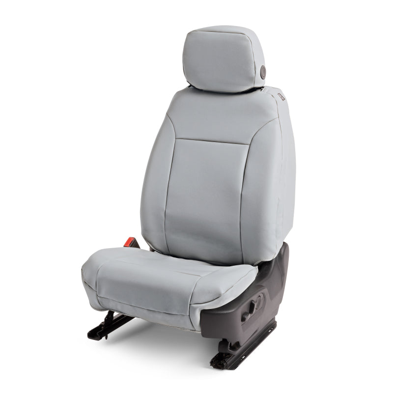 Covercraft 24-25 Ford F250-F550 King Ranch Leatherette PrecisionFit Front Seat Covers - Light Grey