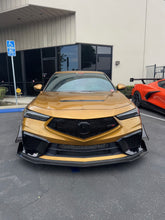Load image into Gallery viewer, Carbon Fiber Front Bumper Canards - Acura DE5 Integra Type S