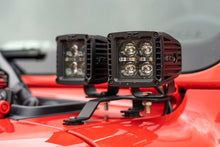 Load image into Gallery viewer, LED Light Kit | Quad | Cowl Mount | 2" Black | Amber DRL | Jeep Gladiator JT/Wrangler JL (18-26)