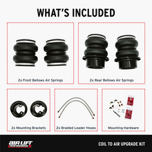 Load image into Gallery viewer, Air Lift 17-23 Tesla Model 3 (AWD) / 20-24 Tesla Model Y (AWD) Coil to Air Upgrade Kit