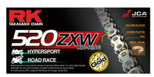 Load image into Gallery viewer, RK Chain 520ZXW-120 - Gold