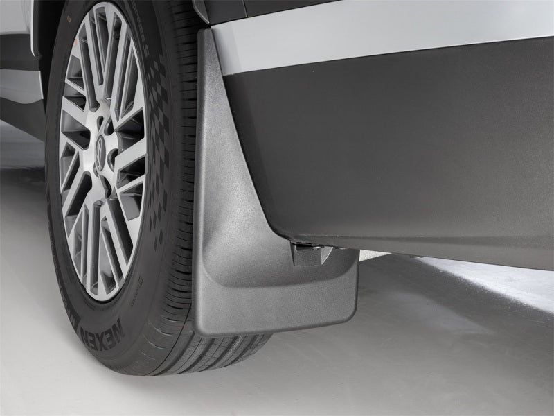 WeatherTech 2026 Hyundai Palisade Rear Mudflaps 2pc - Black
