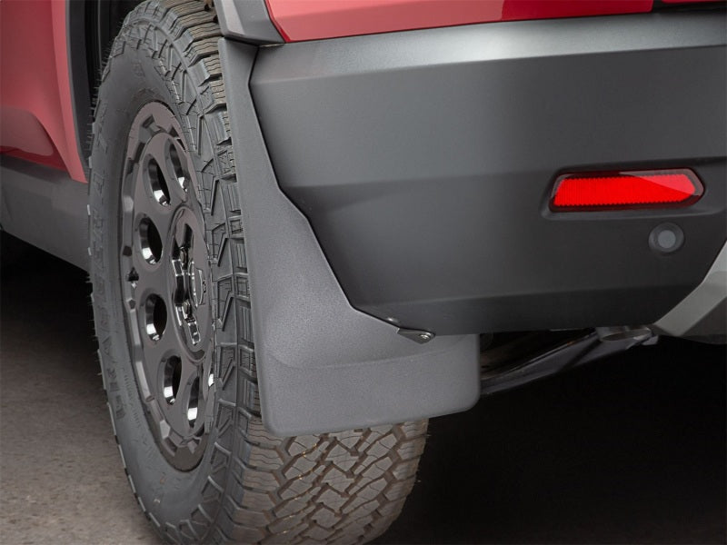 WeatherTech 2026 Honda Passport Rear Mudflaps - Black