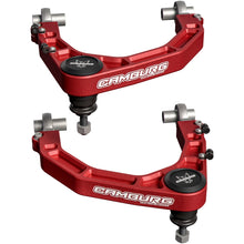 Load image into Gallery viewer, Camburg Toyota Tundra '22-'25 KINETIK Series X-Joint XL Upper Control Arm Kit (RED)