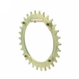 Renthal 1XR Chainring 104 mm. BCD 30T - Hard Andoized Aluminum Gold