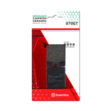 Load image into Gallery viewer, Brembo OE Piaggio Zip/Piaggio Mp3/SYM SYMphony/SYM Fiddle/SYM Jet Carbon Ceramic Brake Pad - Front
