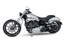 Load image into Gallery viewer, Mustang 13-17 Harley Softail Breakout Tripper Fastback 1PC Seat Tuck &amp; Roll - Black