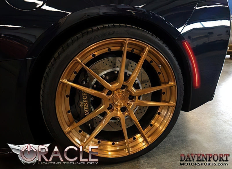 Oracle Chevrolet Corvette C7 Concept Sidemarker Set - Tinted - No Paint NO RETURNS