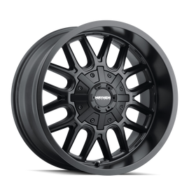 Mayhem 8107 Cogent 17x9 / 8x170 BP / -12mm Offset / mm Hub Matte Black Wheel