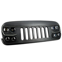 Load image into Gallery viewer, Oracle VECTOR Series Full LED Grille - Jeep Wrangler JK - NA NO RETURNS