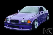 Load image into Gallery viewer, E36 Coupe Complete Over Fender Set (1992-1999)