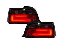 Load image into Gallery viewer, BMW E36 Coupe/Convertible JDM Red/Smoke LED BAR Tail Lights(1991-1998)