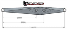Load image into Gallery viewer, Camburg Race Series 48in. Lower Links (pair)