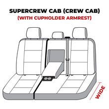 Load image into Gallery viewer, Covercraft 19-20 Ford F-250/ Carhartt SeatSaver Custom Second Row Seat Covers - Gravel