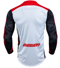Load image into Gallery viewer, Answer  Elite Camo Jersey Red/White/Black Youth - Large