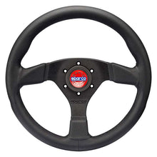 Load image into Gallery viewer, Sparco Strwhl Strada Perf Black/Black