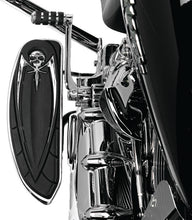 Load image into Gallery viewer, Kuryakyn Floorboard Relocator Brackets 17-23 Touring Chrome
