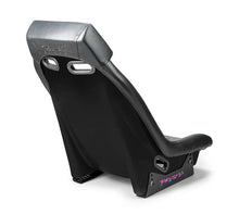 Load image into Gallery viewer, NRG GT Retro Bucket Seat - Black PVC Leather Black Stitching Black Fiberglass Back