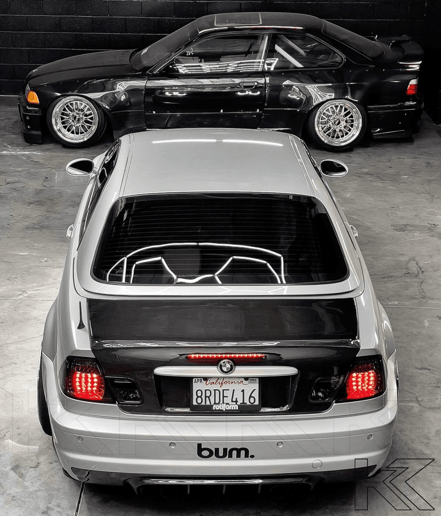 E46 Convertible Clear/Smoked LED Tail Lights (1999-2003)